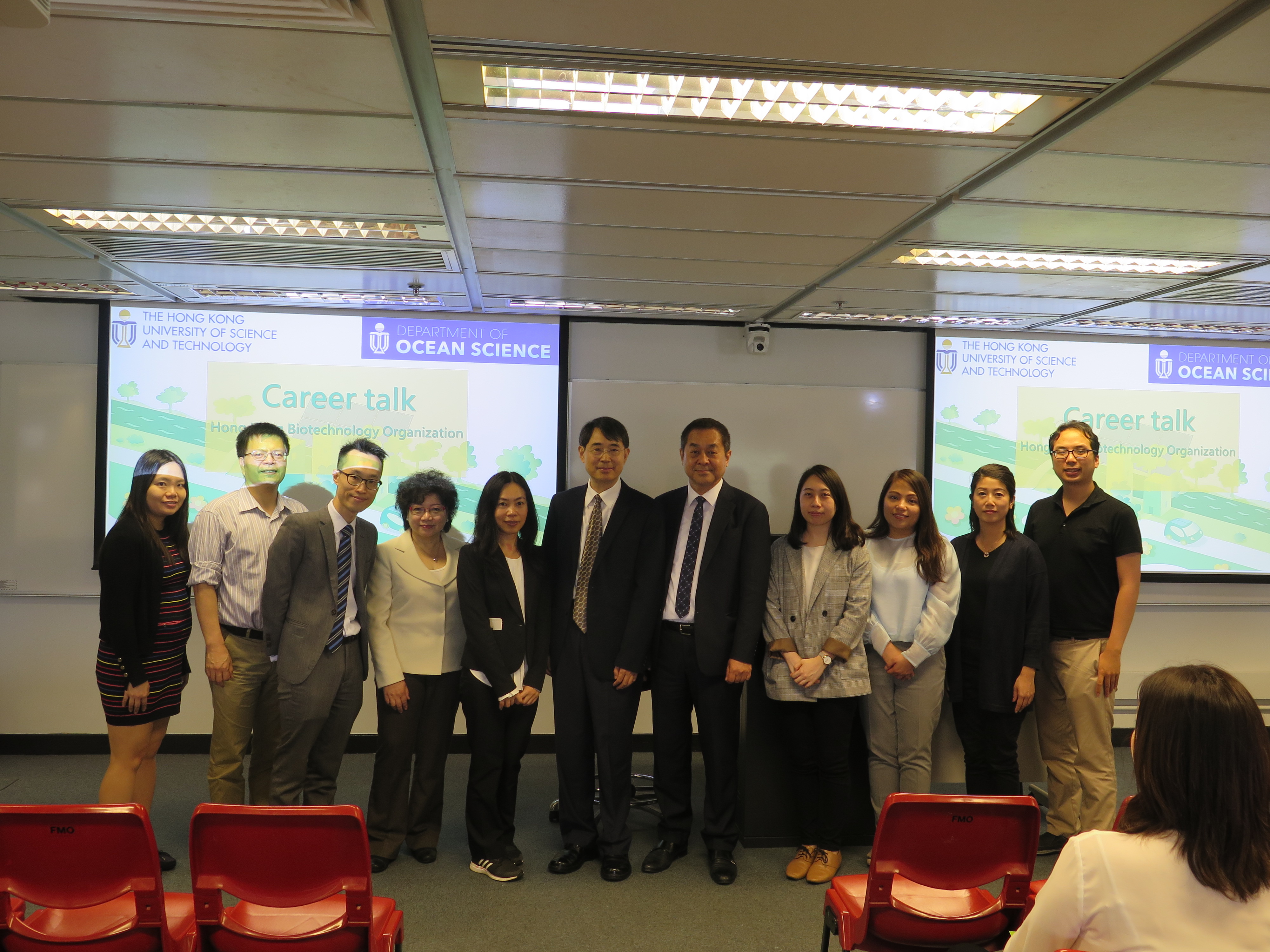 29 Mar 2019 - Career Talk by Hong Kong Biotechnology Organization