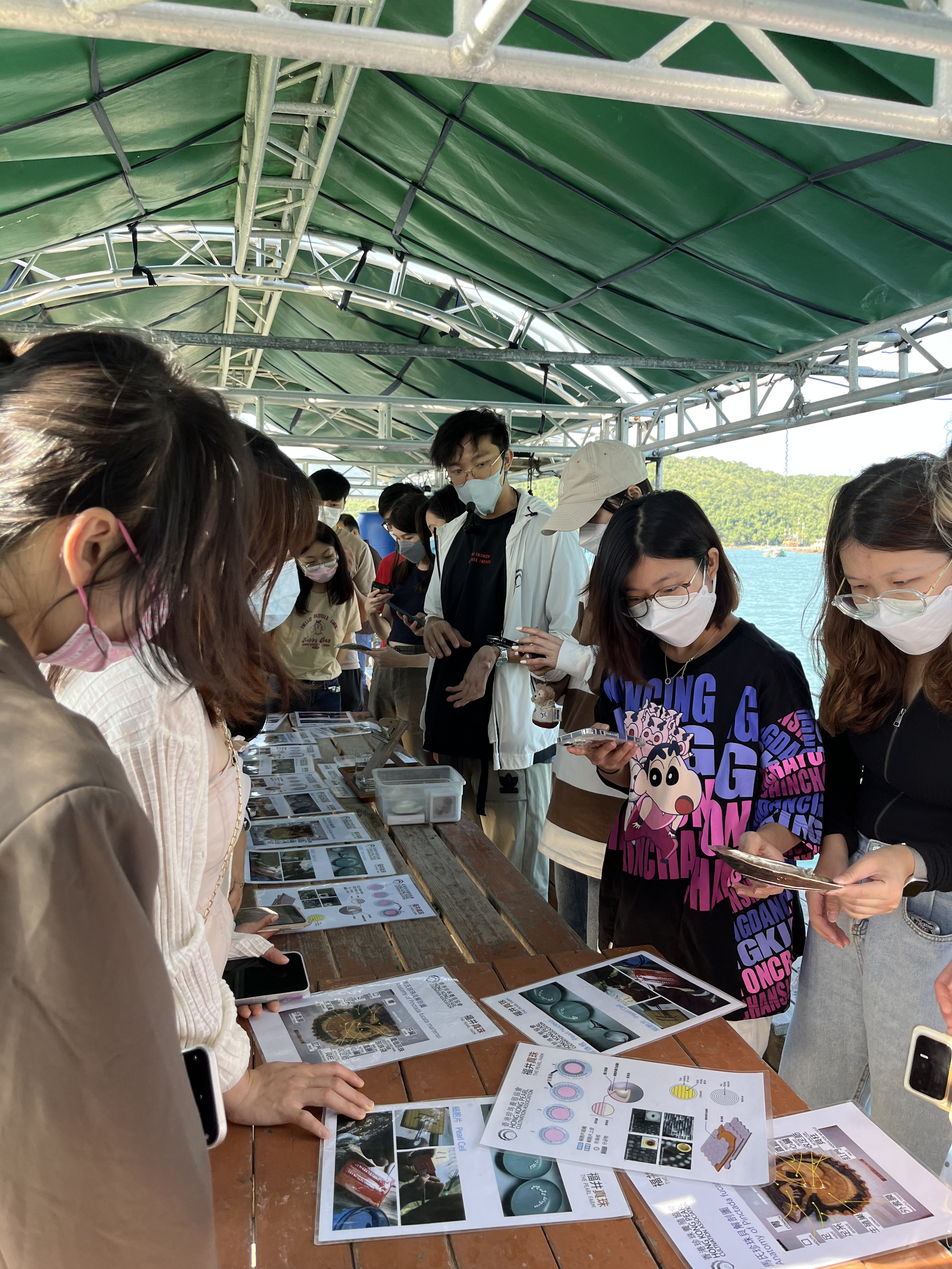 Field trip to Pearl Farm